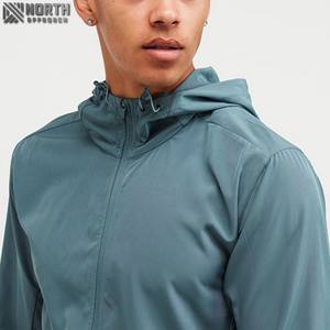 Vêtements de sport légers pour hommes de haute qualité bleu 100% survêtements à fermeture éclair à la cheville en nylon pour hommes survêtement Vintage - Product Image 5