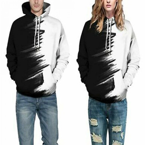 Sweats à capuche personnalisés en coton Boxy DTG Sublimation Print Camo Sublimation pour hommes - Product Image 6