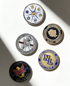 Pièces de monnaie personnalisées en métal argenté, laiton, or, logo souvenir, cadeaux, émail <span class=keywords><strong>pirate</strong></span>, pièces commémoratives, pièces de monnaie personnalisées avec sacs - Product Image 4