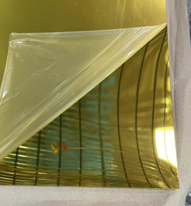 Gương chải vàng Bạc/Đen 1.5mm hai lớp màu ABS tấm bảng cho Laser khắc cơ khí - Product Image 3