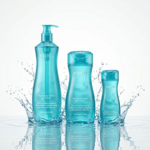 ขวดเครื่องสำอาง PET แบบโค้งพร้อมหัวปั๊มและฝาเปิดปิดแบบพลิก รุ่น Pavico รับผลิตแบบ ODM OEM ขายส่งราคาถูก พิมพ์ลายด้วยความร้อน - Product Image 6