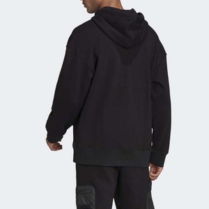 Sweat à capuche en coton pour hommes, vêtement de gymnastique de bonne qualité, meilleur vente, logo personnalisé brodé, poche latérale, fermeture éclair - Product Image 5