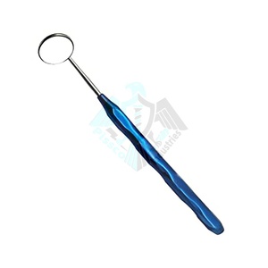 Double Sided <b>Mouth</b> Mirrors #4 Dental <b>Mouth</b> Mirror Double Sided Rhodium Front Surface Japanese Material Stainless Steel - Product Image 2