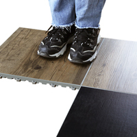 Dalles de sol en vinyle PVC modernes de haute qualité, antidérapantes, pour la danse, à emboîtement facile, pour événements intérieurs, fêtes, villas
