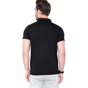 Polo cómodo y transpirable de secado rápido, Polo de tela de punto de algodón 100%, Polo de calidad de precio más vendido - Product Image 5