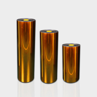 Ruban adhésif en polyimide Kapton de 5 mm, feuilles de Mylar en polyimide doré pour usine