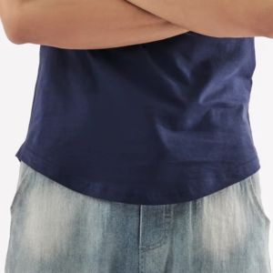 เสื้อยืดผู้ชายสีขาวพิมพ์ลายกราฟิกเสื้อยืดผ้าฝ้ายพิมพ์ลายกราฟิกพิมพ์ลายเสื้อยืดสำหรับผู้ชายทรงหนาออกแบบและพิมพ์ได้ตามต้องการ - Product Image 6