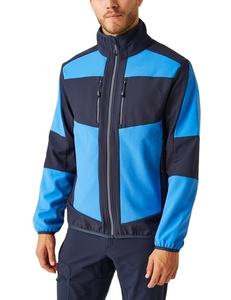 Logo personnalisé Veste Softshell d'Hiver pour Hommes Col Montant Réversible Imperméable Respirant Style Vintage Lettre Vêtements de Plein Air - Product Image 3