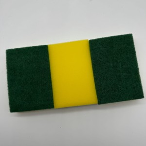 Heavy-Duty 12x8x3cm Esponja de estropajo mediano Plato a granel y esponjas de limpieza Esponjas de estropajo 1 pieza Almohadillas de estropajo a granel - Product Image 4