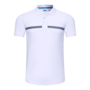 <b>Sports</b> Golf T-Shirt Hi Vis Plain Blank Cotton Sublimation TShirts Wholesale Custom Logo Men's Polo Shirt Work Staff Uniform - Product Image 4