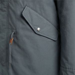 Vestes parka pour hommes sur mesure OEM, vente en gros, manteaux utilitaires à capuche vierges, rembourrage en coton, thermique, chaud, hiver, extérieur - Product Image 5