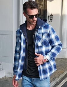 Veste à capuche en bois d'érable pour homme, tendance, marque privée, coupe-vent, imperméable, softshell - Product Image 6