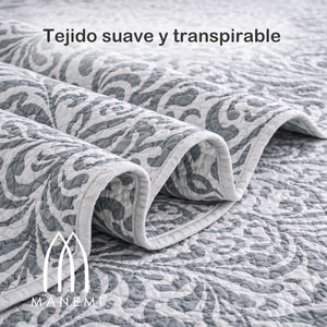 Cubrecama de Verano MANEMI con 1 o 2 Fundas de Almohada, Varios Tamaños - Product Image 2