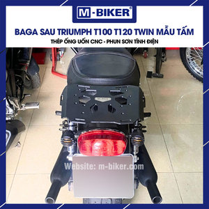 Placa de Soporte Trasera de Aluminio para Bolsas Laterales/Traseras para Motocicletas Triumph, Modelos 2017 y Posteriores - Product Image 3