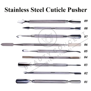 Pousse-cuticules ultra-fin en acier inoxydable chirurgical à double embout, instrument de préparation des ongles pour des ongles propres et une manucure lisse - Product Image 6