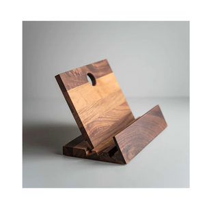 Top Trend ing Acacia Holz Schneide brett Rack Halter Tisch dekorative Artikel platzsparende Verwendung und Verkauf Produkt - Product Image 6