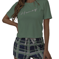 Ensemble de pyjama en coton thermique respirant et écologique de haute qualité pour femmes grandes tailles, 2 pièces, jersey, vêtements décontractés pour la maison