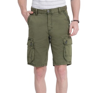 Short Cargo professionnel de haute qualité taille moyenne pour hommes meilleur Design coton léger solide motif toile Style décontracté - Product Image 1