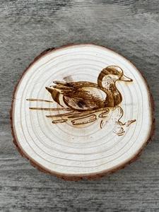 Posavasos de madera y piedra de bambú ecológicos, posavasos clásicos duraderos para bebidas calientes y frías en casa - Product Image 3