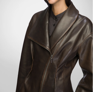 Vestes en cuir pour femmes Top Design avec service OEM - Product Image 6