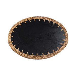 ถาดไม้ม็อบเสิร์ฟผลไม้งานฝีมือดีไซน์สวยสำหรับเครื่องใช้บนโต๊ะอาหารในบ้านจากเวียดนาม - Product Image 3