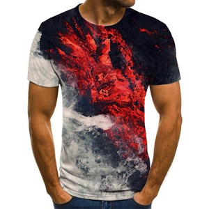 2025 última camiseta de sublimación ropa de hombre nuevo estilo de verano camiseta sublimada de Color de moda - Product Image 3