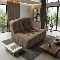Canapé-lit ergonomique à une place pour soulager la pression, style minimaliste, mousse à mémoire de forme haute densité pour salon, emballé sous vide