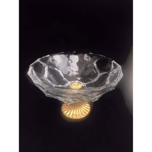 Cuenco de caramelo de latón de cristal de forma redonda de alta calidad, cuencos, regalos de inauguración de la casa, accesorio de cocina - Product Image 4