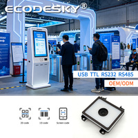 EMT8720 Pos Machine Barcode Scanner 1D 2D Qr Code Scanner Shell ABS Barcode Reader Module
