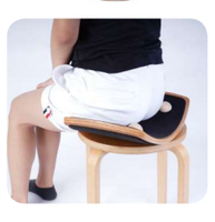 ALLWINWIN BLB51 Planche d'équilibre - Siège de massage personnalisé en bois, chaise d'étirement dorsale, balançoire d'exercice, entraîneur de fitness
