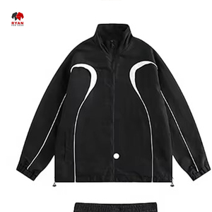 ชุดวอร์มลำลองผู้ชายสำหรับฤดูหนาว ผ้าพรีเมียม คอตั้ง เนื้อผ้านุ่ม ระบายอากาศได้ดี พิมพ์ลาย พร้อมปักโลโก้ตามสั่ง - Product Image 5