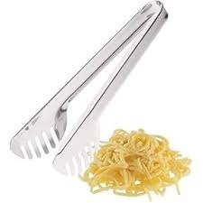 Classique argent métal pince à pâtisserie Buffet ustensiles de service cuisine outils de cuisson pain gâteau salade BBQ pince à nourriture - Product Image 2