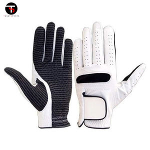 Best Quality Compression-Fit Synthetic Colored Golf <b>Gloves</b> <b>Men</b> Wholesale Customized Logo Printed Genuine Leather Left Hand Use - Product Image 2