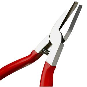 PINCE À BECS PLAT AVEC V-SPRING POUR LA FABRICATION DE BIJOUX ET PINCE DE TRAVAIL 5 "PLAT 2023 - Product Image 3