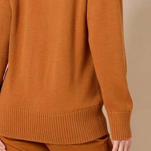 Autumn Winter <b>Women's</b> Solid Jacquard Knitted <b>Cardigan</b> Sweater V-Neck Double Breasted Casual - Product Image 6