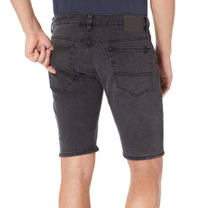 Short en jean sur mesure pour hommes 100% coton motif solide taille moyenne Style décontracté léger - Product Image 2