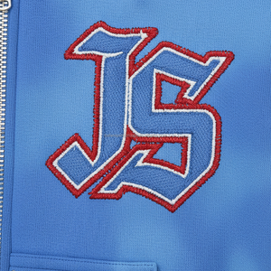 เสื้อมีฮู้ดมีซิปสำหรับผู้หญิงแฟชั่นเสื้อมีฮู้ดผ้าฝ้ายขนแกะสีฟ้าฟ้ามีกระเป๋าปักพลอยเทียมมีสไตล์แบบเรียบง่าย - Product Image 6