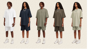 Nuevo diseño de camisetas de alta calidad para hombre/mujer con impresión y logotipo personalizados, ropa casual, camisetas oversize y con hombros caídos. - Product Image 6