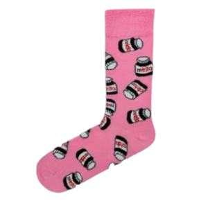 Chaussettes de sport en coton respirant de haute qualité pour femmes, motif géométrique imprimé décontracté, couleurs contrastées, rayées, pour le quotidien - Product Image 2