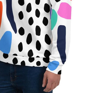 Diseño personalizado Sublimación digital Imprimir Sudadera Pullover Logotipo personalizado Ligero Streetwear Gráfico Sudadera - Product Image 5