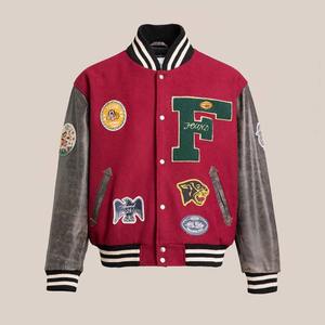 Chaqueta universitaria de béisbol con sublimación personalizada para hombre, fabricante de ropa para hombre - Product Image 1