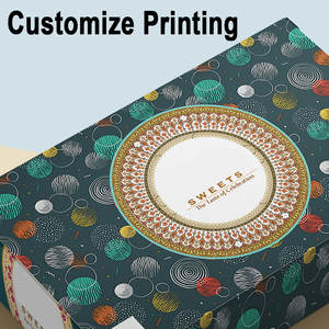 Boîtes d'emballage sucrées Emballage avec logo personnalisé Boîte en papier de conception personnalisée Boîte écologique pour bonbons et biscuits - Product Image 2