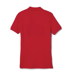 Polo en coton 100% orange d'été de qualité supérieure personnalisé, imprimé numériquement, décontracté pour hommes et femmes - Product Image 2