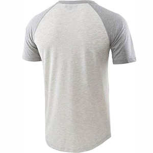 Stretchable and Durable Henley Moisture Wicking Quick Dry Fabric Plus Size <b>Men's</b> <b>Shirts</b> - Product Image 2