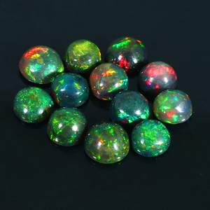 ZUBEDA GEMS JEWELLERS Ópalo Etíope Natural Impresionante Cabujón Piedra Preciosa Suelta Certificado IGI Ópalo Multifuego Raro con Cambio de Color - Product Image 2