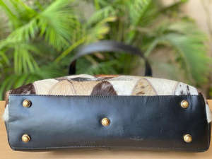 กระเป๋าโท้ทหนังวัวมาใหม่กระเป๋าสะพายไหล่มีสไตล์กระเป๋าถือกระเป๋าช้อปปิ้งตอนเย็นแบบมีสไตล์สำหรับใส่ผม - Product Image 3