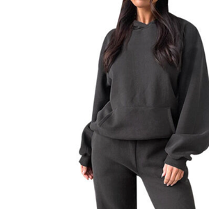 Conjunto Deportivo de Dos Piezas con Capucha, Unisex, Personalizado, de Algodón y Poliéster, Cómodo, Holgado y Transpirable, al Por Mayor - Product Image 4
