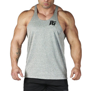 Training Sports Quick Dry Elastic Fit Compression <b>Men</b> <b>Muscles</b> Tank <b>Top</b> Casual Premium Quality 100% Cotton Gym Apparel Wholesale - Product Image 1