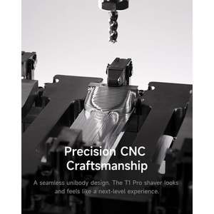 Rasoir électrique en aluminium pour hommes, utilisation humide/sèche, tondeuse à cheveux longs rapide avec guides, rasoir étanche IPX7 pour barbiers, pour la coupe de la barbe - Product Image 3