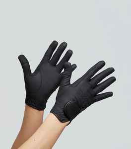 Gants d'équitation en cuir d'hiver professionnels ultra respirants gants d'équitation en gros logo personnalisé adhérence durable - Product Image 4
